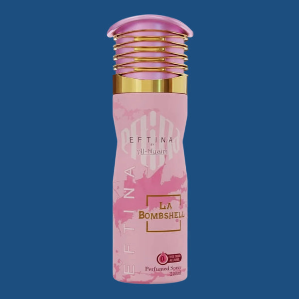 Eftina Body Spray La Bombshell 200ml by Al-Nuaim - Bold Sensual Fragrance for Women in Sri Lanka | AlMumtaz